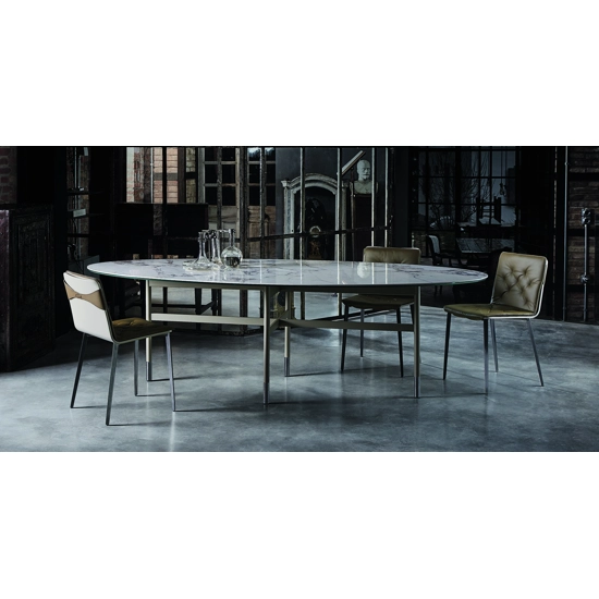 Elliptical Glamor 200x106 Fixed Fixed tables Bontempi 4