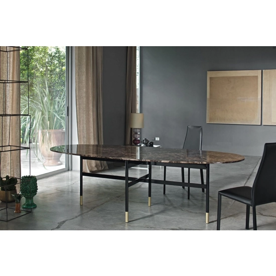 Elliptical Glamor 200x106 Fixed Fixed tables Bontempi 9