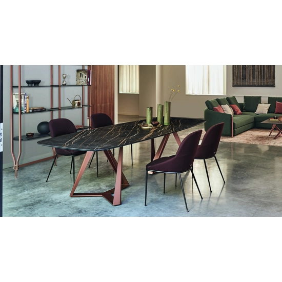 Millennium 300x120 XXL Fixed Barrel Modern tables Bontempi