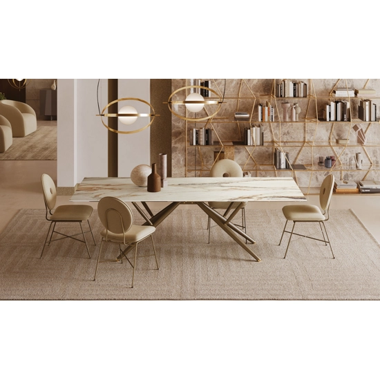Bridge 200x100 Rectangular Modern tables Bontempi 4