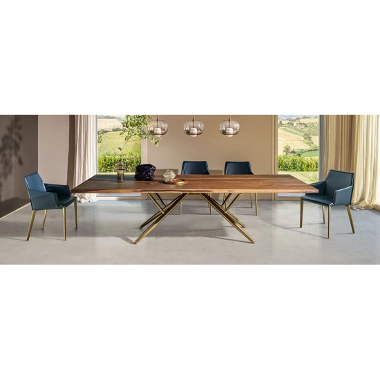 Bridge 200x100 Rectangular Modern tables Bontempi