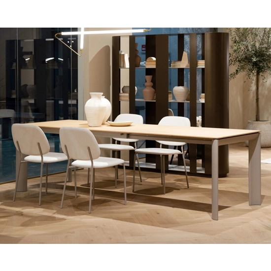 Core 140x90 (185-230) Tavoli in ceramica Bontempi 7