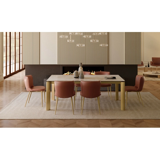 Core 140x90 (185-230) Tavoli in ceramica Bontempi 9