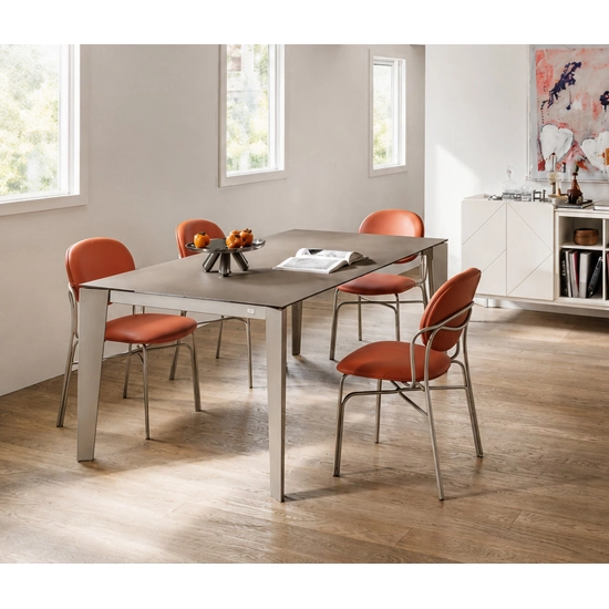 Cross 120x80 (170) Modern tables Bontempi