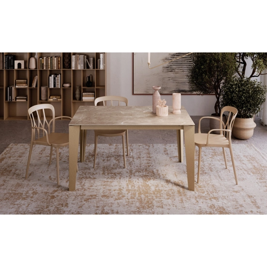 Cross 120x80 (170) Modern tables Bontempi 7
