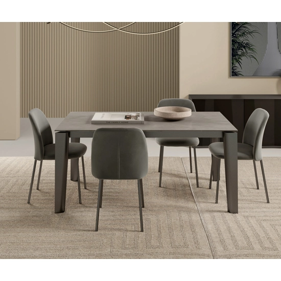 Etro 160x90 Fisso Tavoli in ceramica Bontempi