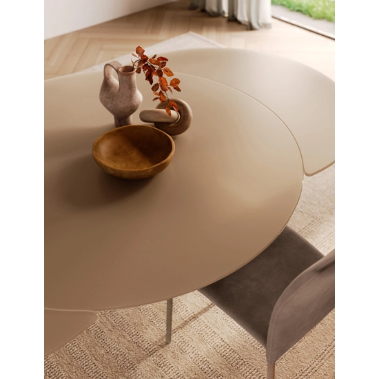 Giro Ø 130 (210) con 4 gambe Tavoli da cucina Bontempi 2