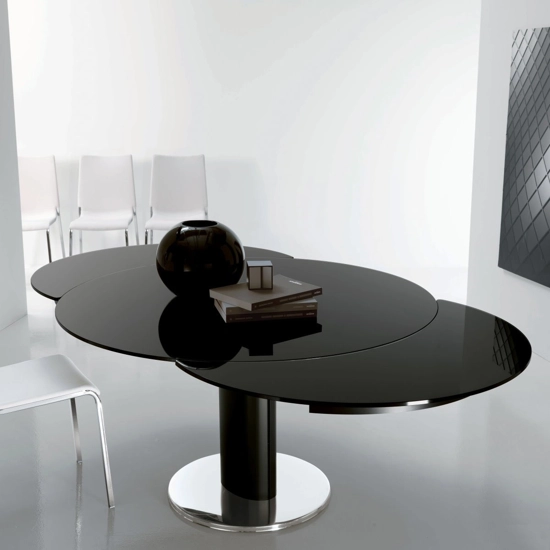 Giro Ø130 (210) with column base Living room tables Bontempi 2