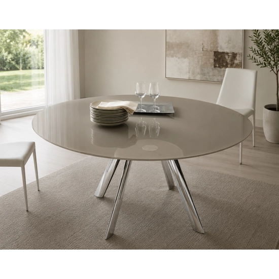 Giro Ø 130 (210) con 4 gambe Tavoli da cucina Bontempi