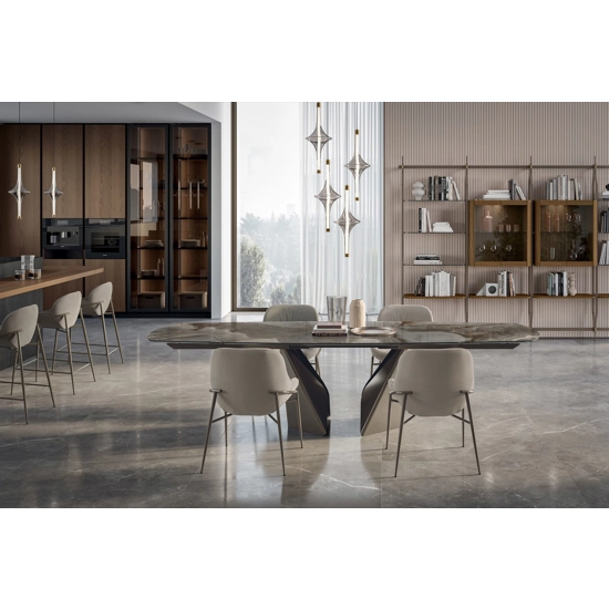 Kaleido 200x106 (250-300) Piano A Botte Tavoli moderni Bontempi 2