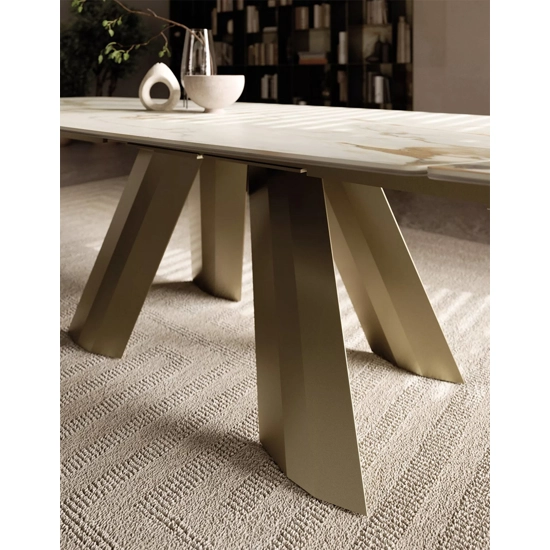 Menhir 170x106 (210-250) Ceramic tables Bontempi 2