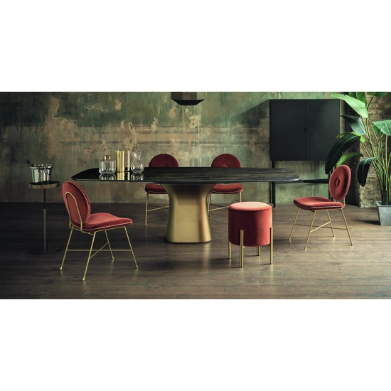 Podium 200x116 Barrel top Modern tables Bontempi