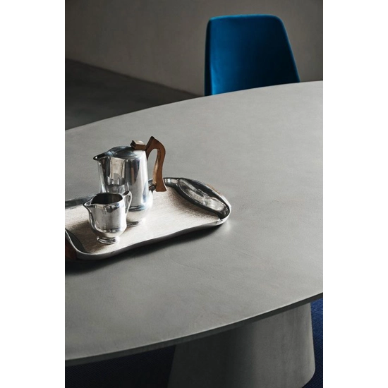 Podium 200x106 Piano Ellittico Tavoli moderni Bontempi 2