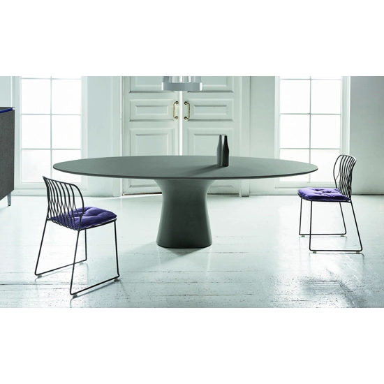 Podium 200x106 Piano Ellittico Tavoli moderni Bontempi