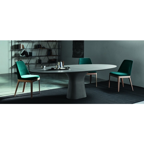 Podium 200x106 Piano Ellittico Tavoli moderni Bontempi 4