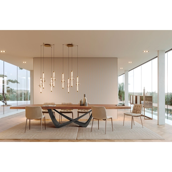 Bach 300x120 Piano Rettangolare Modern tables Bontempi 1