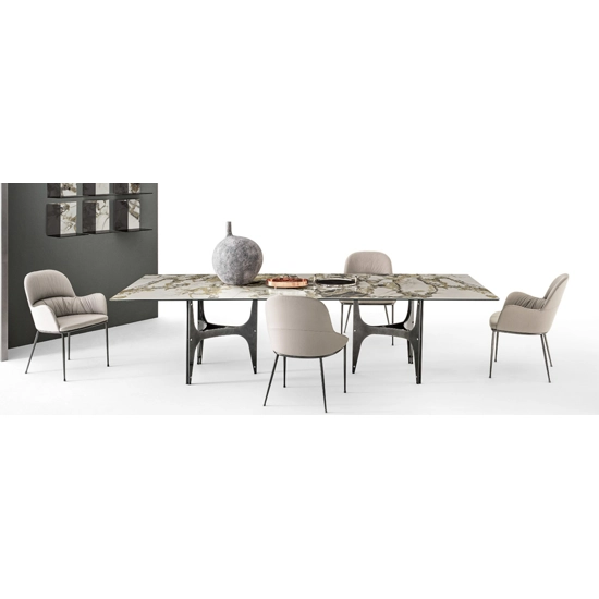 Universe XXL 300x120 Rectangular Top Fixed tables Bontempi 5