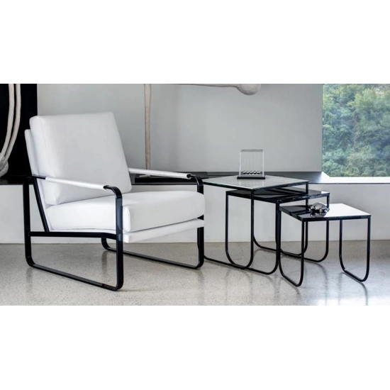 Tokio 40x40 Quadrato Tavolini Bontempi 2