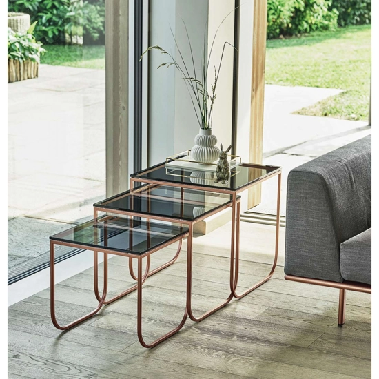 Tokio 40x40 Quadrato Tavolini Bontempi 3