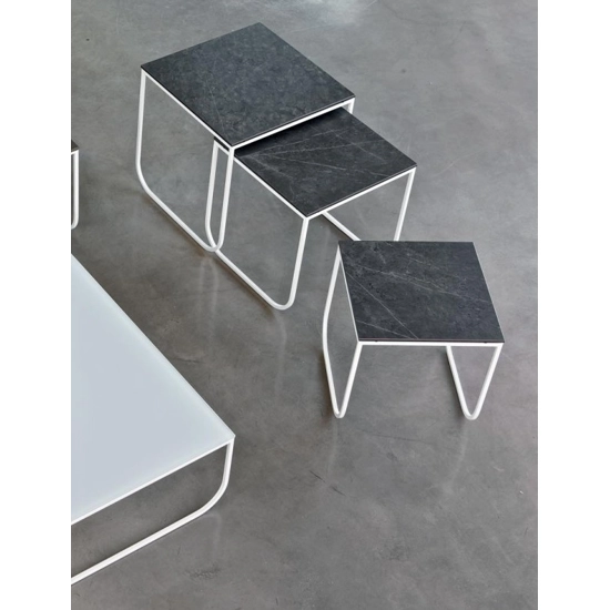 Tokio 40x40 Quadrato Tavolini Bontempi 5