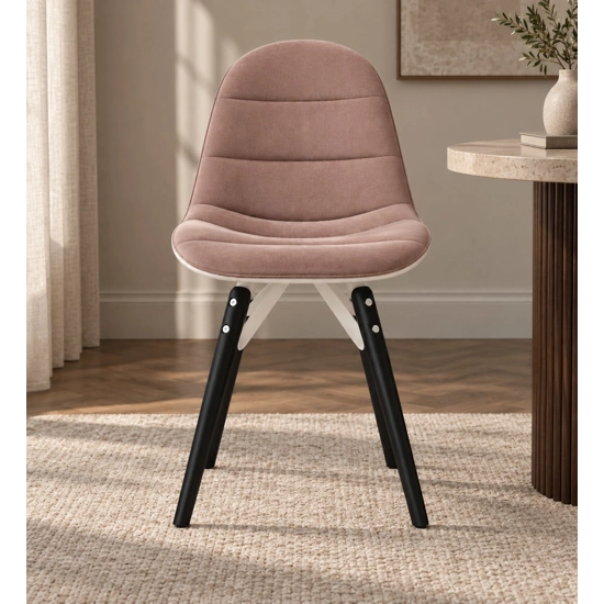 Mood imbottita legno - OUTLET Sedie in legno moderne Bontempi 1