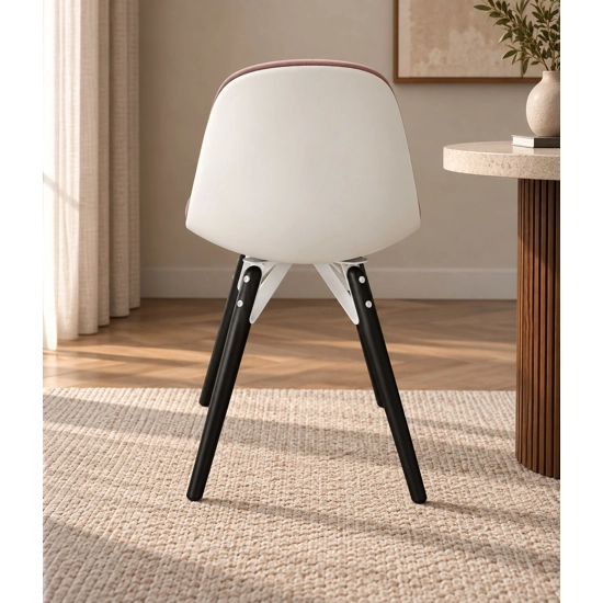 Mood imbottita legno - OUTLET Sedie in legno moderne Bontempi 3