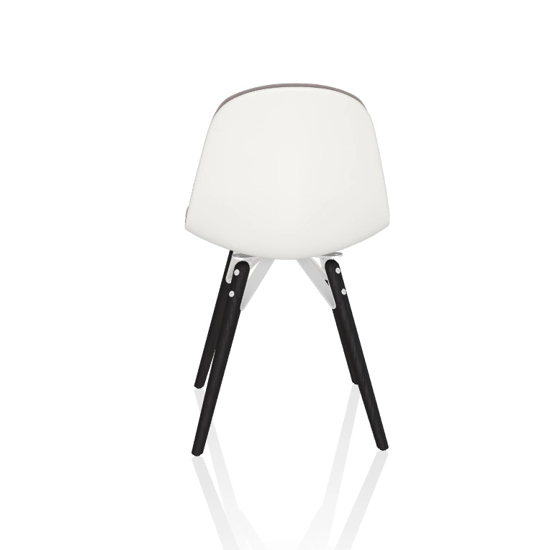 Mood imbottita legno - PROMO Modern wooden chairs Bontempi 5