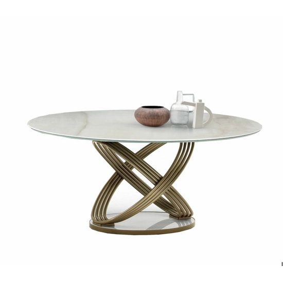 Fusion Rotondo ø150 Tavoli moderni Bontempi 4