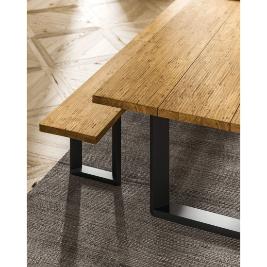 Bridge 240x100 Fisso - Piano in Groove Tavoli moderni FGF mobili 2