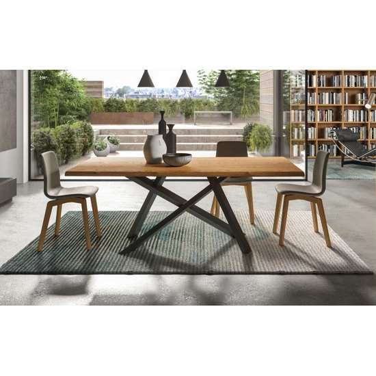 Crossing 160x90 Fisso - Piano in Groove Tavoli moderni FGF mobili 5