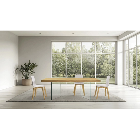 Ghost 180x90 Fisso - Piano in Oak Tavoli fissi FGF mobili 2