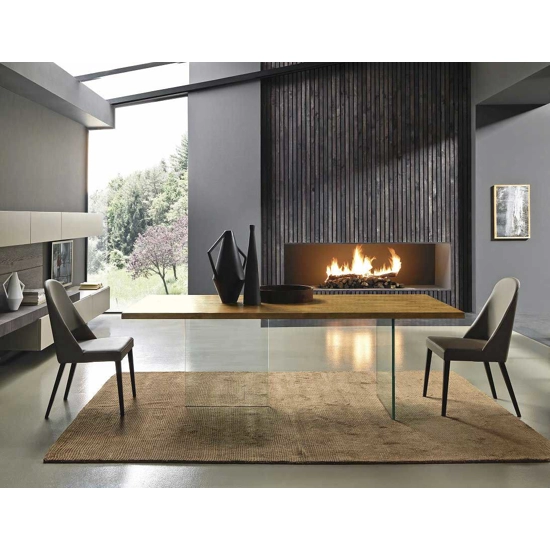Ghost 180x90 Fisso - Piano in Oak Tavoli fissi FGF mobili