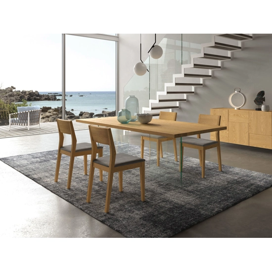 Ghost 180x90 Fisso - Piano in Oak Tavoli fissi FGF mobili 6