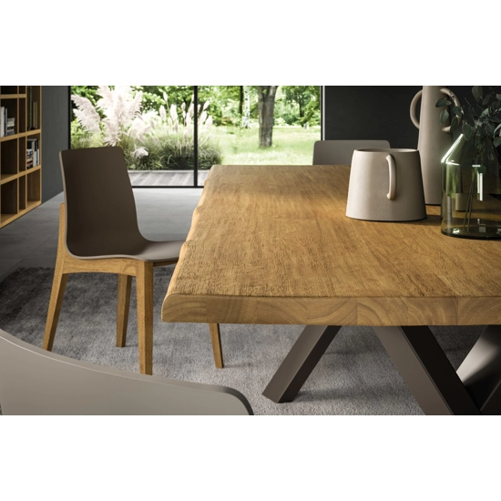 Walking 160x90 Fisso - Piano in Groove Tavoli moderni FGF mobili 1