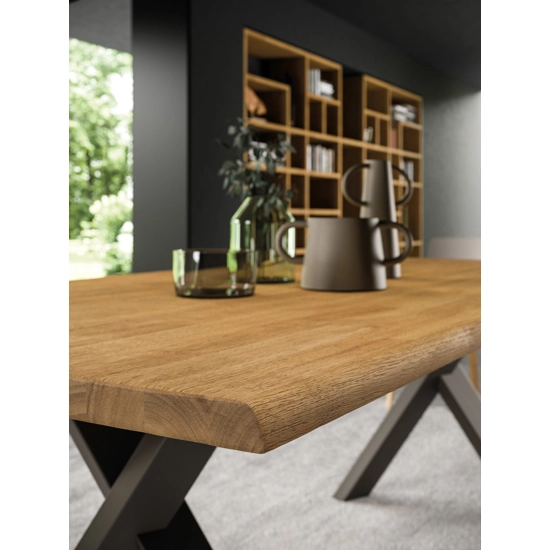 Walking 160x90 Fisso - Piano in Groove Tavoli moderni FGF mobili 3