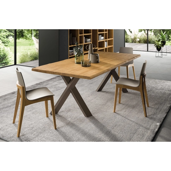 Walking 160x90 Fisso - Piano in Groove Tavoli moderni FGF mobili 5