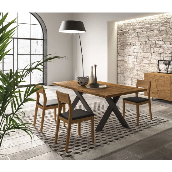 Walking 160x90 Fisso - Piano in Groove Tavoli moderni FGF mobili 6