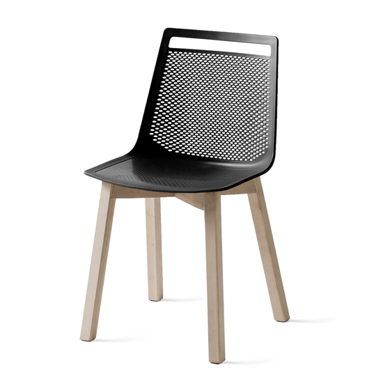 Akami BL Sedie in plastica di design Gaber