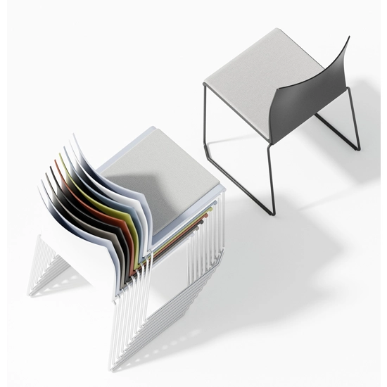 Artesia S Sedie in plastica di design Gaber 14