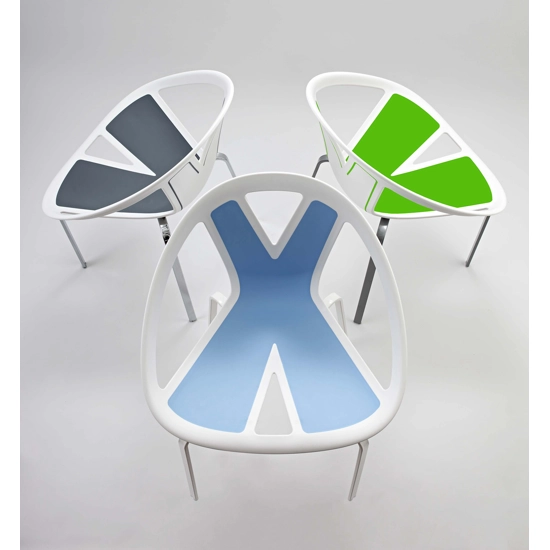 Extreme Sedie in plastica di design Gaber