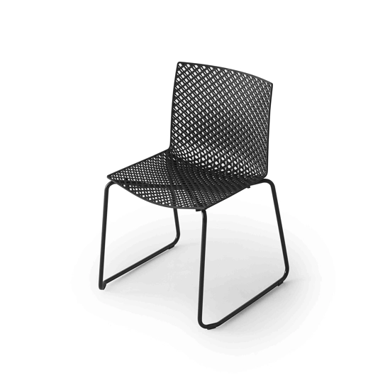 Fuller ST Sedie in plastica di design Gaber