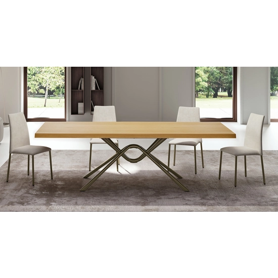 Air 200x106 - Piano Rettangolare Tavoli moderni Ingenia 1