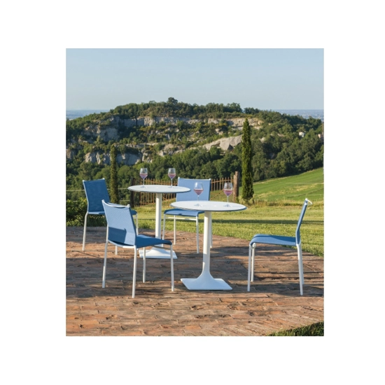 Liù stackable For Outdoor Metal chairs ingenia