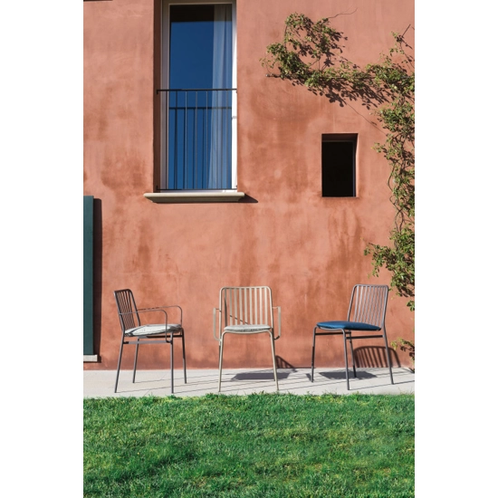 Street armrests For Outdoor Metal chairs ingenia