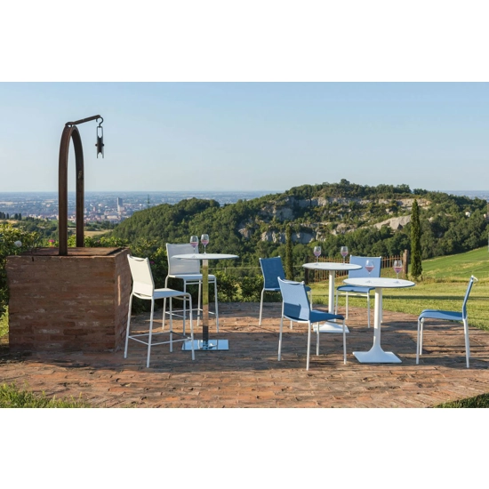 Liù Stool For Outdoor Metal stools ingenia