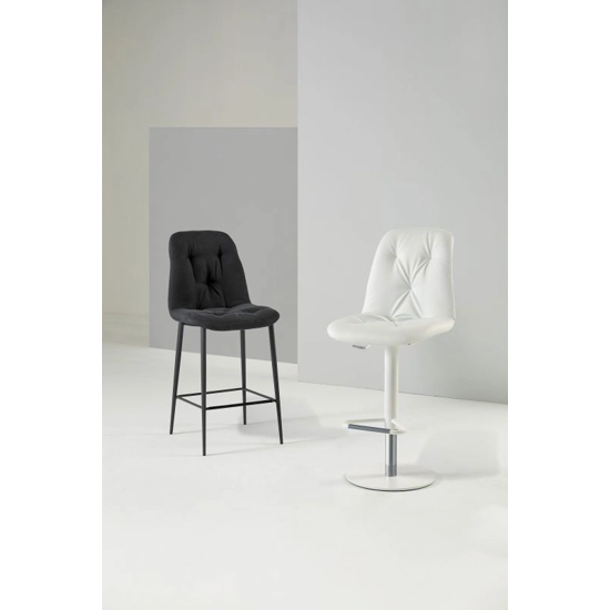 Spring Gas Lift Stool Upholstered stools ingenia