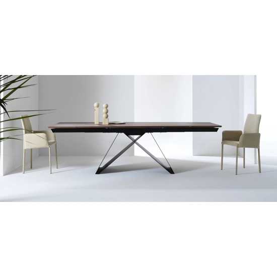 Agata High armrests Leather and eco-leather chairs Julia 1