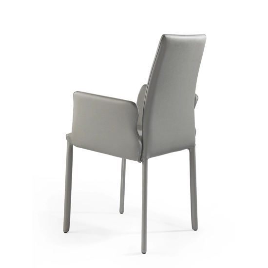 Agata High armrests Leather and eco-leather chairs Julia 2