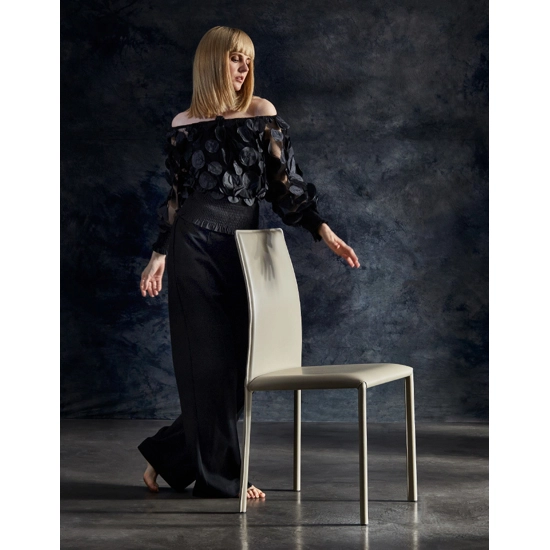 Agata alta Sedie imbottite Julia 9