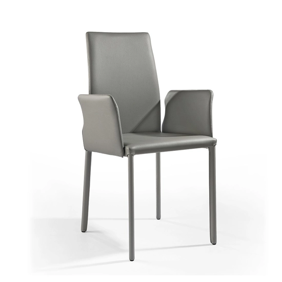 Agata High armrests Leather and eco-leather chairs Julia 6